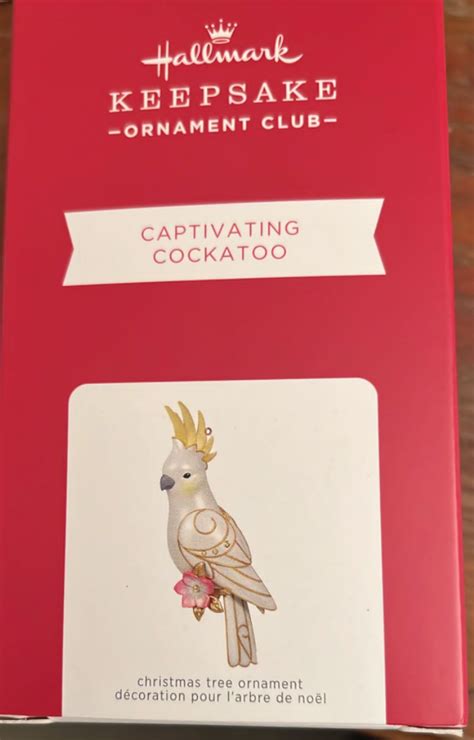 2024 Captivating Cockatoo - Club Hallmark Ornament The …