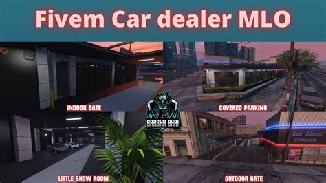 Car dealer mlo fivem  Manage your Dealership, and Purchase Vehicle Stock! Sell Vehicles on Display anywhere! Sell Vehicles via Pinkslips to any other player! Clean and Editable UI