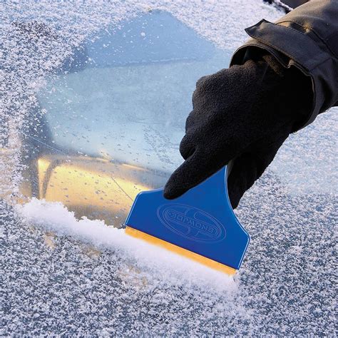 SEAAES Ice Scraper with Snow Brush for Car Windshield, Upgraded Extendable  Snow Brush with Foam Grip