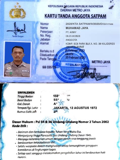 Cara cek kta satpam  Cara Cek Nomor Kta Satpam Online : Jasa Pelatihan Satpam Security Bersertifikat Gada Pratama from i