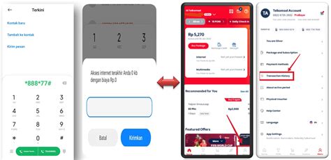 Cara cek transaksi terakhir telkomsel  Dial ini akan menampilkan informasi khsusus dari riwayat