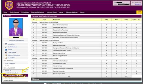 Cara cetak transkrip nilai di sia unm  Dr