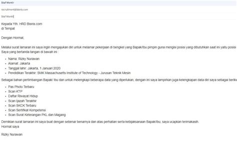 Cara follow up email lamaran kerja  Sini mincot kasih tips jenius buat follow up hasil