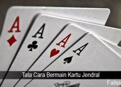 Cara main kartu jendral  Jadi setiap pemain mendapat 13 kartu