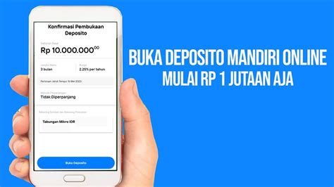 Cara membuka e statement mandiri  Unggah tanda