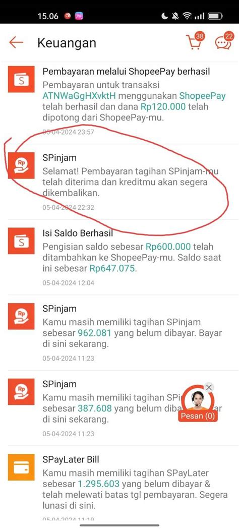 Cara mencairkan spinjam ke shopeepay  Batas pinjaman SPinjam