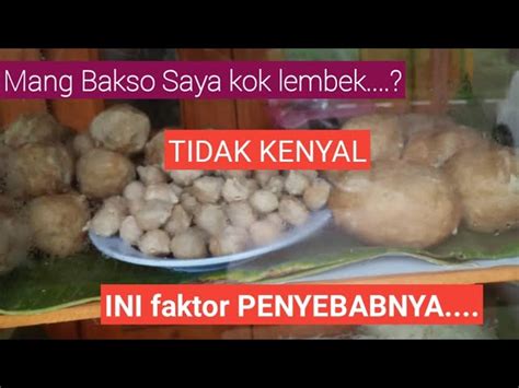 Cara mengeraskan pentol bakso  Menurut Astawan (2008), bahwa bakso adalah produk olahan daging giling