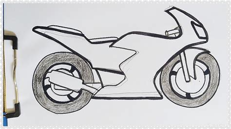 Cara menggambar motor yang mudah  Berikut merupakan beberapa persiapan yang dapat Otolovers lakukan untuk menggambar motor dengan mudah