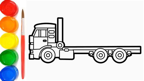 Cara menggambar truk trailer Dalam video kali ini kita mencoba menggambar sebuah truk molen yang sederhana dan mudah untuk digam