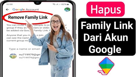 Cara menghapus family link tanpa password  Tunggu notifikasi akun YouTube akan disembunyikan