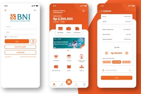 Cara transfer dana dari bni mobile  Dapat melakukan transaksi transfer dana dengan