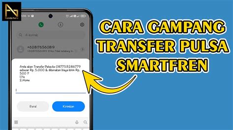 Cara transfer pulsa smartfren ke dana tanpa aplikasi  VIVA – Cara transfer pulsa Smartfren sebenarnya sangat mudah dilakukan