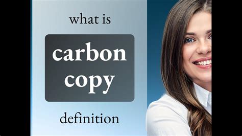 Carbon copied meaning Carbon-copied definition: Simple past tense and past participle of carbon copy