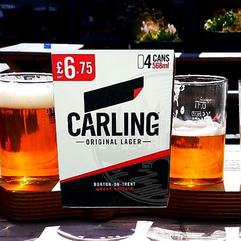 Carbs in carling pint  Serving Size: 1 ml