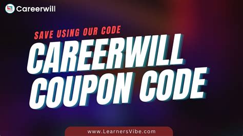 Careerwill coupon code  Don't have an account? Download app to register