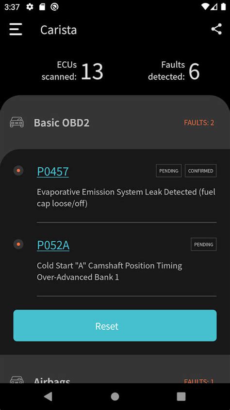 2024 Carista OBD2 Mod Apk 7.22 [Desbloqueado][Pro] 