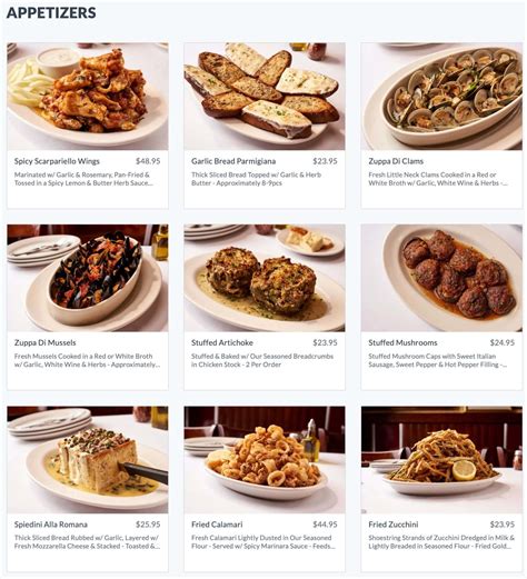 Carmine's las vegas secret menu 00 per person