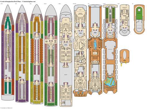 Carnival imagination deck plans  Small Interior Interior