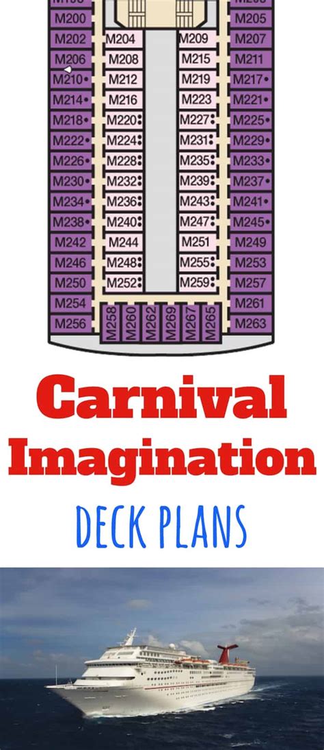 Carnival imagination deck plans  70025 for details, or visit 