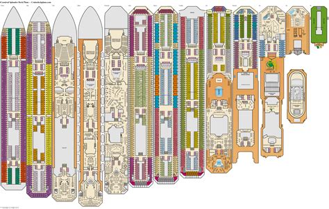 Carnival splendor deck plans  These are the newest deck plans for Carnival Splendor Sky deck plan