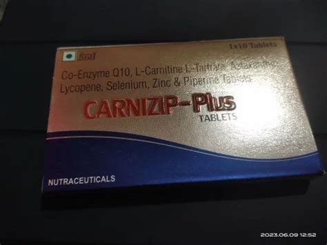 Carnizip plus 5 mg+L-Carnitine 500 mg+Methylcobalamin 1500 mcg