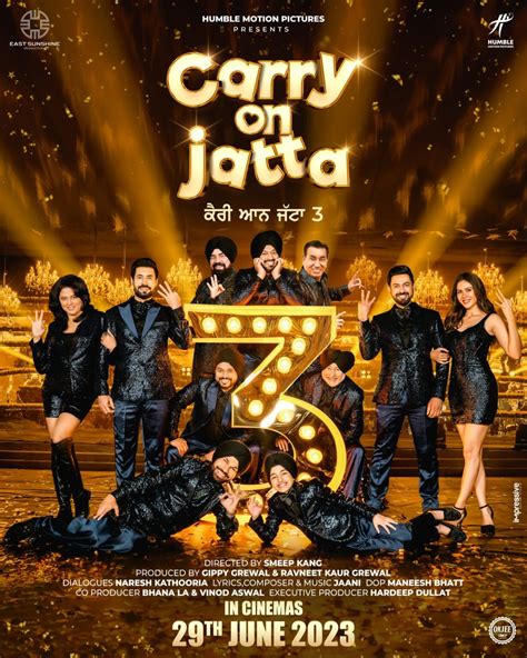 Carry on jatta 3 melbourne cinema Finally after waiting for two years, makers have formally announced release date of Carry on Jatt 3
