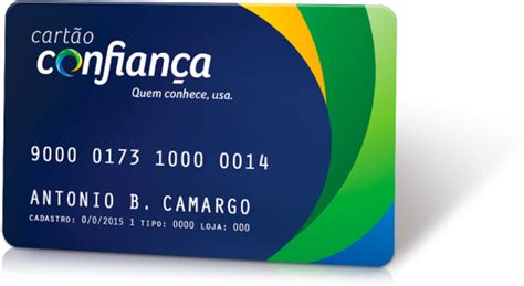 Cartão confiança acordo telefone 098