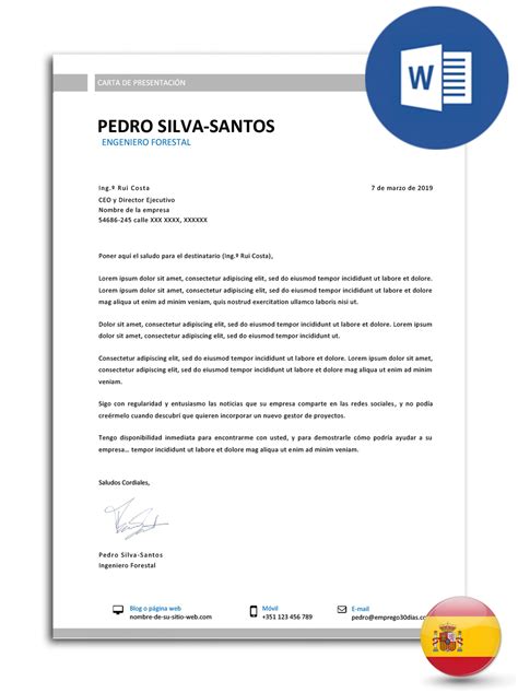 Carta de apresentação comercial pronta word Segundo estudo de Naiara F