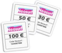 Carte prépayée neosurf gratuit  Forfait de 200mn d’appels vers le Maroc + 1 Go