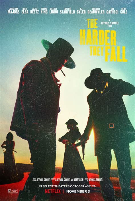 Cartoonhd the harder they fall The Harder They Fall 2021 | Maturity rating: 16 | 2h 19m | Westerns Gunning for revenge, outlaw Nat Love saddles up with his gang to take down enemy Rufus Buck, a ruthless crime boss who just got sprung from prison