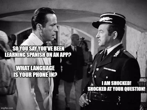 Casablanca shocked meme  With Tenor, maker of GIF Keyboard, add popular Casablanca Shocked animated GIFs to your conversations