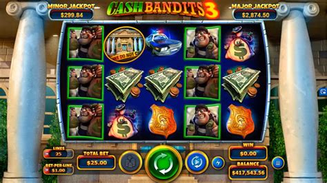 Cash bandits 3 demo  If fortune smiles upon you, you may win 30000x your original wager