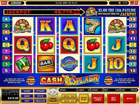 Cash splash 5 reels kostenlos spielen  Cons