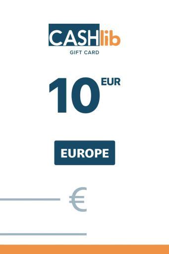 Cashlib 5€  Het maximale bedrag per CASHlib voucher is € 250,00