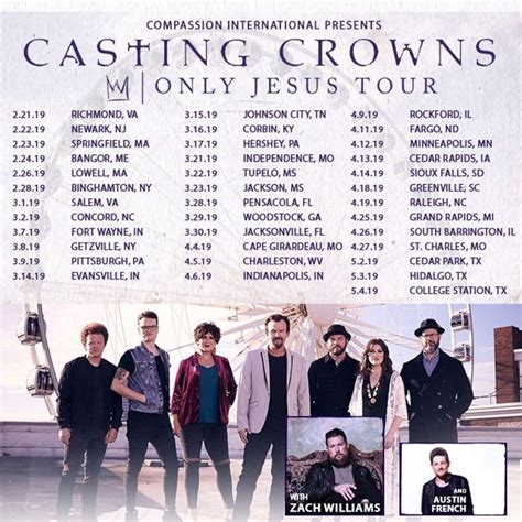 Casting crowns setlist fm!Get the Casting Crowns Setlist of the concert at Charleston Civic Center, Charleston, WV, USA on May 3, 2014 and other Casting Crowns Setlists for free on setlist