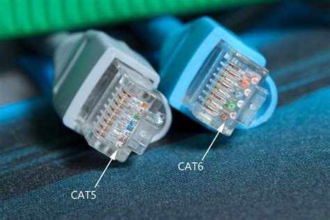 Cat5 vs cat5e physical difference Cat5e has thinner conductors, typically 24 AWG (as the AWG number goes higher, the copper is thinner) Cat5e supports 2
