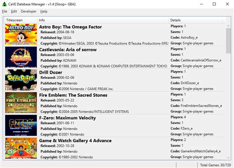 Cave database manager fla" format file you grabbed from Project 64 folder before