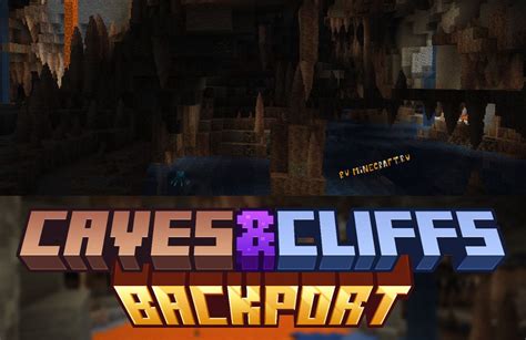 Caves and cliffs backport (1.16 only)  Mods 4,073,232 Downloads Last Updated: Jan 3, 2022 Game Version: 1