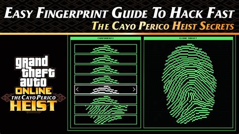 Cayo perico fingerprint 67; $$11 Million Script Apartment Heist Final Script for v1