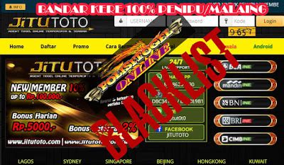 Cek bo togel penipu pertama-tama sebelum kalian bermain togel online invest mau pun bandar darat sebaik nya sobat terlebih dulu untuk sebagai berikut : 1