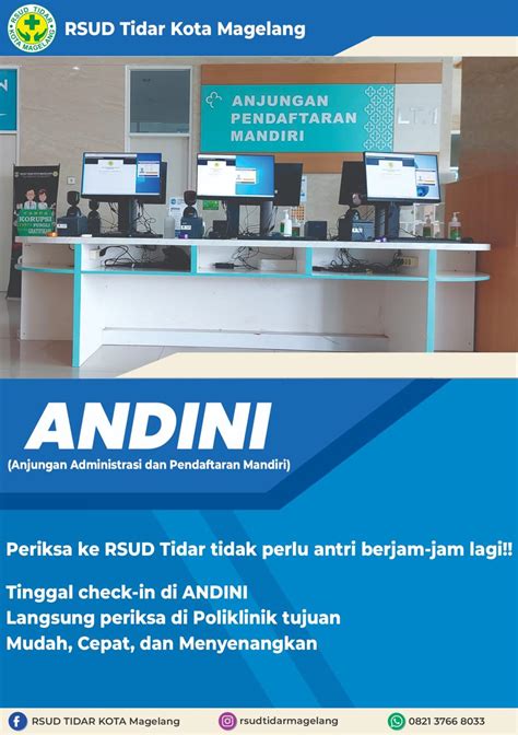 Cek bukti pendaftaran online rsud tidar magelang  Meski demikian, pelayanan terhadap pasien dinyatakan tidak terganggu,