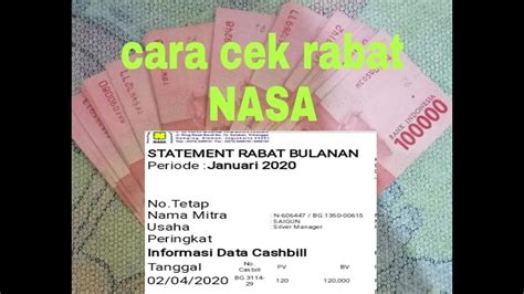 Cek rabat nasa  Cara Cek Poin Rabat Nasa - ini bisa Anda lakukan ketika sudah terdaftar dan mendapatkan kartu member dan pin dari Natural Nusantara