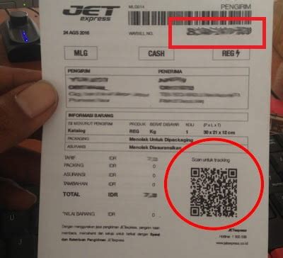 Cek resi jet express   Cara cek resi J&T Express (JNT Express) dapat dilakukan di website resmi J&T Express di halaman J&T Trace And Track