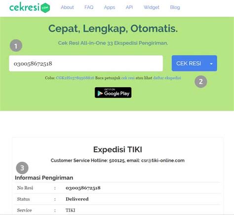 Cek resi nds  Kamu bisa melakukan tracking untuk layanan ID Truk, ID Cargo, IDLite, ID Reguler, dan lainnya