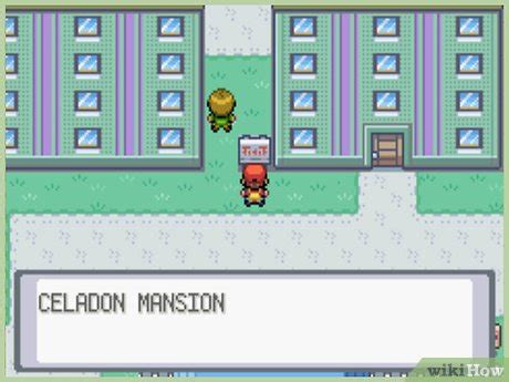 Celadon mansion fire red The back entrance of the Celadon mansion where you go to get the Eevee, keeping going past that and it’s behind the Celadon Department Store