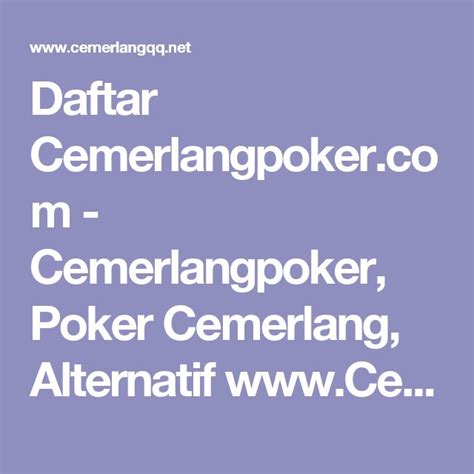 Cemerlangpoker Temukan berbagai artikel menarik, mencari teman, baca webtoon gratis dan juga novel terbaik!View a detailed SEO analysis of 199