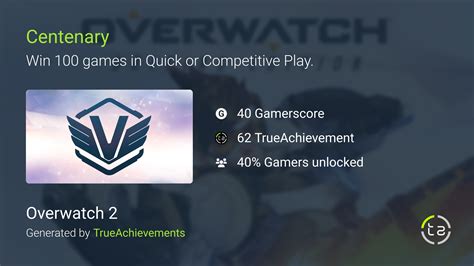 Centenary achievement overwatch  Whenever I get some good tips on how to achieve the achievement I'll m