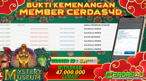 Cerdas4d cerdas4d merupakan daftar bandar toto resmi dengan predikat termantap & terpercaya sedunia memberikan banyak keuntungan untuk anda