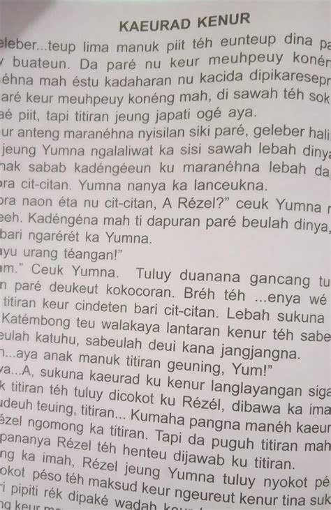 Cerita babad nyaeta  Bandung : Erlangga