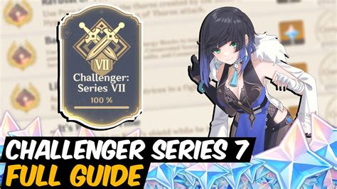 Challenger series vii genshin A new update is now live in Genshin Impact, bringing the game up to version 3